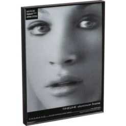MCS Framatic 18 X 24" Fineline Aluminum Frame (Black)(Mcs Framatic 18 X 24 Fineline Aluminum Frame Black)