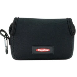 MegaGear Ultra-light Neoprene Camera Case With Carabiner For Canon PowerShot G7X And PowerShot G7 X Mark II Cameras (Black)(Megagear Ultra Light Neoprene Camera Case With Carabiner For Canon Powershot G7x And Powershot G7 X Mark Ii Cameras Black)