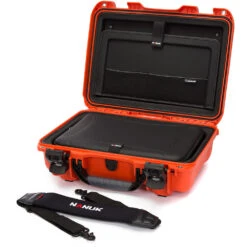 Nanuk Hard Case With Sleeve & Shoulder Strap For 15" Laptop (Orange)(Nanuk Hard Case With Sleeve Shoulder Strap For 15 Laptop Orange)