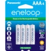 Panasonic Eneloop AAA Rechargeable Ni-MH Batteries (800mAh, Pack Of 4)(Panasonic Eneloop Aaa Rechargeable Ni Mh Batteries 800mah Pack Of 4)