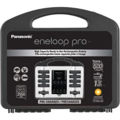 Panasonic Eneloop Pro High Capacity Power Pack With Charger, 8 AA And 2 AAA NiMH Batteries(Panasonic Eneloop Pro High Capacity Power Pack With Charger 8 Aa And 2 Aaa Nimh Batteries)