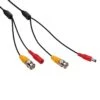 Pearstone BNC Extension Cable With Power For CCTVs (25 Ft)(Pearstone Bnc Extension Cable With Power For Cctvs 25 Ft)