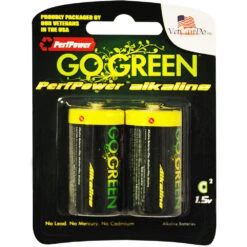 PerfPower GoGreen C Alkaline Batteries (2-Pack)(Perfpower Gogreen C Alkaline Batteries 2 Pack)