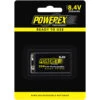 Powerex Precharged Rechargeable NiMH Battery (8.4V, 300mAh)(Powerex Precharged Rechargeable Nimh Battery 8 4v 300mah)