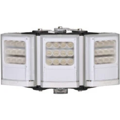 Raytec VARIO2 Medium Range Triple Panel White Light Illuminator With Adaptive Illumination (Silver)(Raytec Vario2 Medium Range Triple Panel White Light Illuminator With Adaptive Illumination Silver)