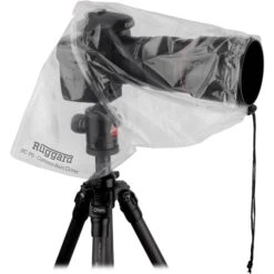 Ruggard RC-P8 Rain Cover For DSLR With Lens Up To 8" (Pack Of 2)(Ruggard Rc P8 Rain Cover For Dslr With Lens Up To 8 Pack Of 2)