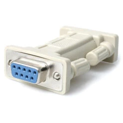 StarTech DB9 RS232 Female To Female Serial Null Modem Adapter(Startech Db9 Rs232 Female To Female Serial Null Modem Adapter)