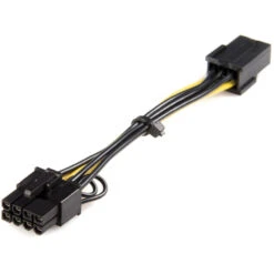 StarTech 6-pin To 8-pin PCIe Power Adapter Cable(Startech 6 Pin To 8 Pin Pcie Power Adapter Cable)