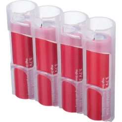 STORACELL 4 AA Pack Battery Caddy (Clear)(Storacell 4 Aa Pack Battery Caddy Clear)