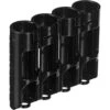 STORACELL SlimLine AA Battery Holder (Tuxedo Black)(Storacell Slimline Aa Battery Holder Tuxedo Black)