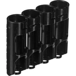 STORACELL SlimLine AA Battery Holder (Tuxedo Black)(Storacell Slimline Aa Battery Holder Tuxedo Black)