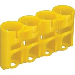 STORACELL SlimLine CR123 Battery Holder (Yellow)(Storacell Slimline Cr123 Battery Holder Yellow)