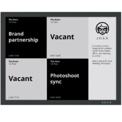 Visionect Joan 13" Meeting Room Display - Black(Visionect Joan 13 Meeting Room Display Black)