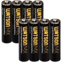 Watson MX AAA NiMH Batteries (8-Pack, 1.2V, 950mAh)(Watson Mx Aaa Nimh Batteries 8 Pack 1 2v 950mah)